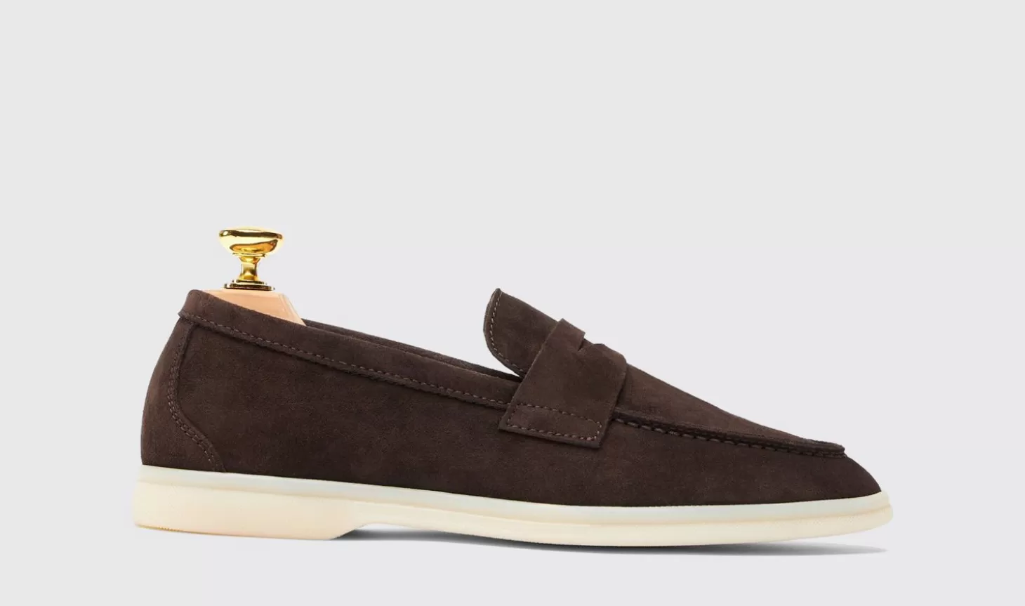 Scarosso Loafers-Luciana Brown Suede Brown - Suede