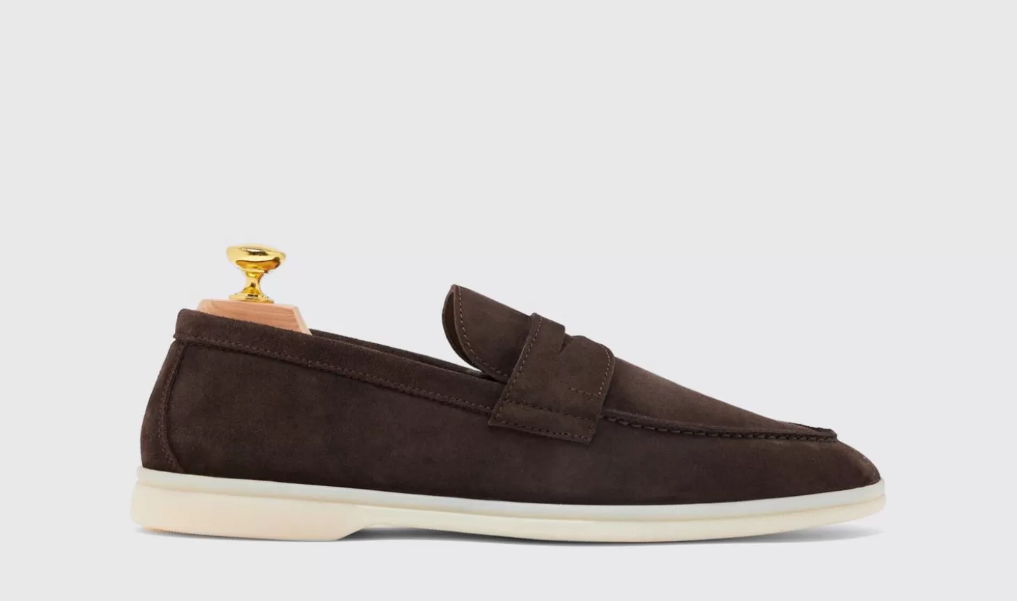 Scarosso Loafers-Luciano Brown Suede Brown - Suede