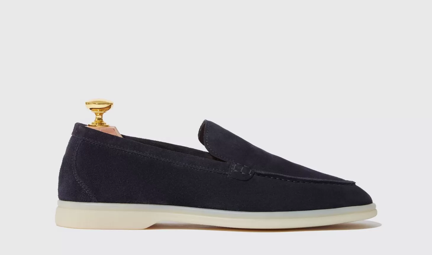 Scarosso Loafers-Ludovica Blu Scamosciata Blue - Suede