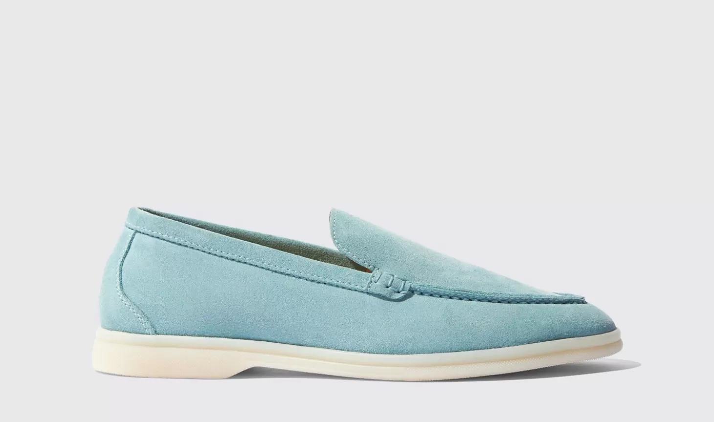 Scarosso Loafers-Ludovica Blue Storm Suede Blue Storm - Suede