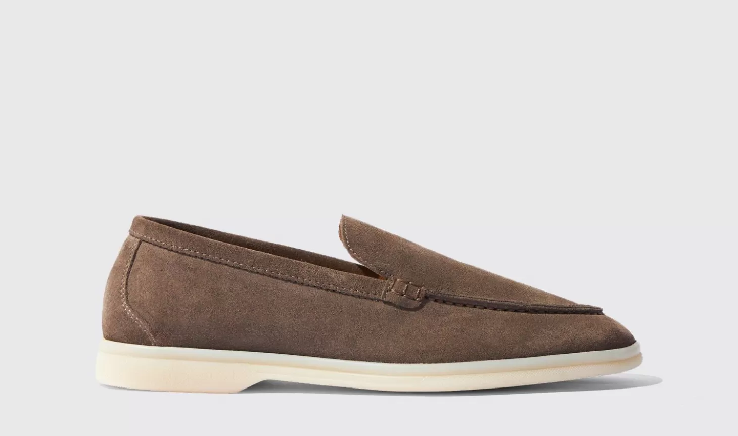 Scarosso Loafers-Ludovica Deep Taupe Suede Deep Taupe - Suede