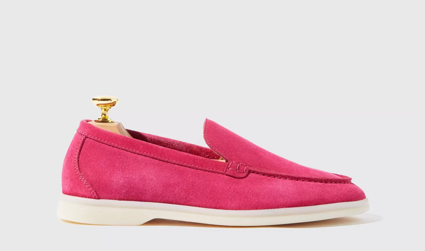 Scarosso Loafers-Ludovica Fucsia Scamosciata Fuchsia - Suede