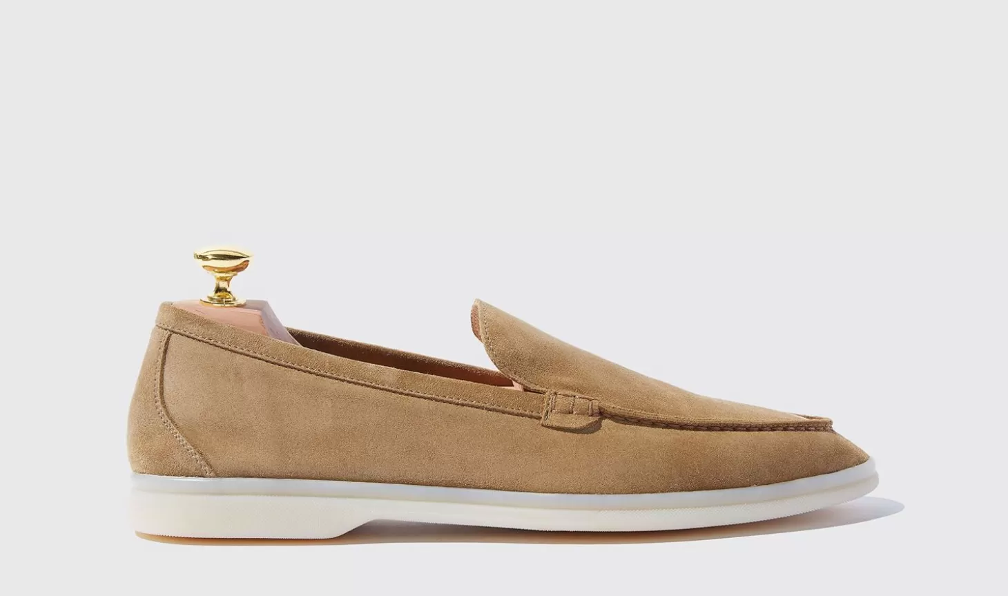 Scarosso Loafers-Ludovico Beige Scamosciato Beige - Suede