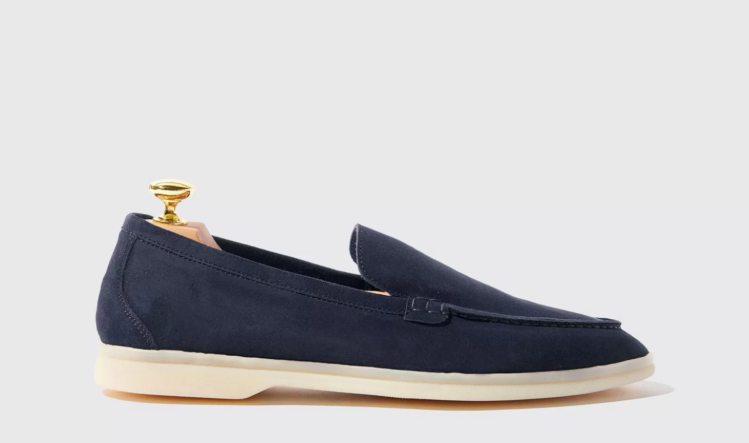 Scarosso Loafers-Ludovico Blu Scamosciato Blue - Suede