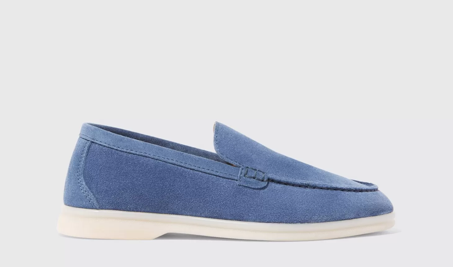 Scarosso Boy-Ludovico Boy Steel Suede Steel Blue - Suede