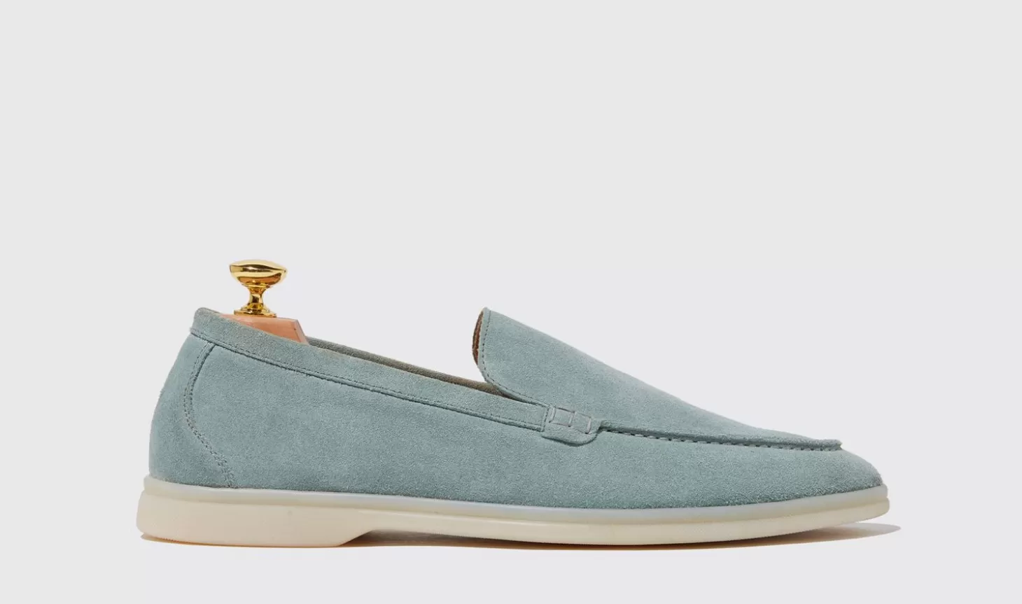 Scarosso Loafers-Ludovico Salvia Scamosciato Sage - Suede