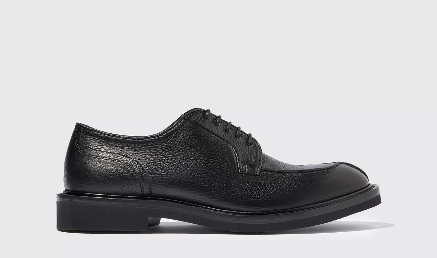 Scarosso Derbies-Mario Black Black - Calf