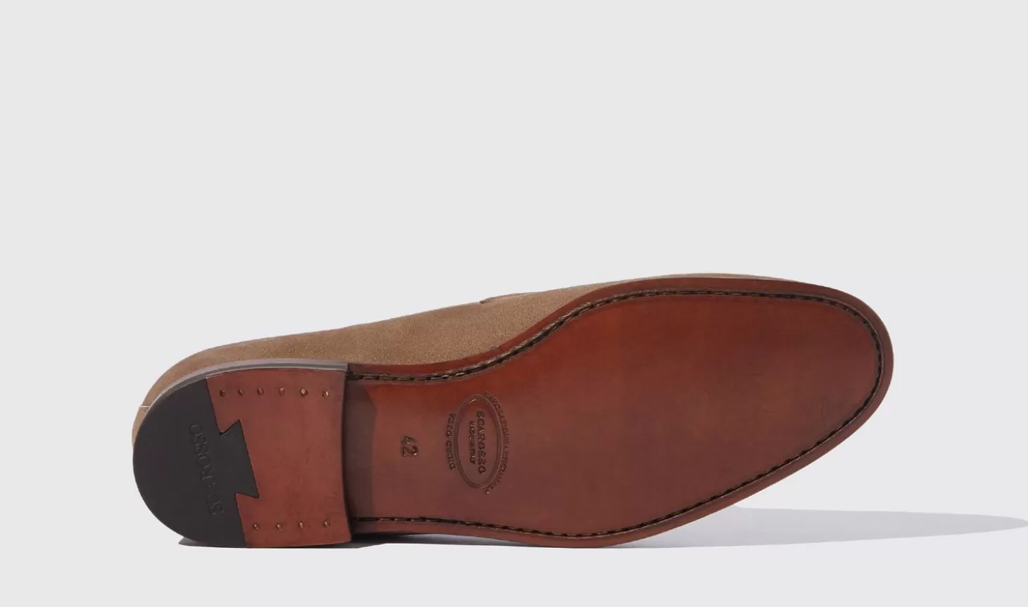 Scarosso Loafers-Marzio Tabacco Scamosciato Tobacco - Suede