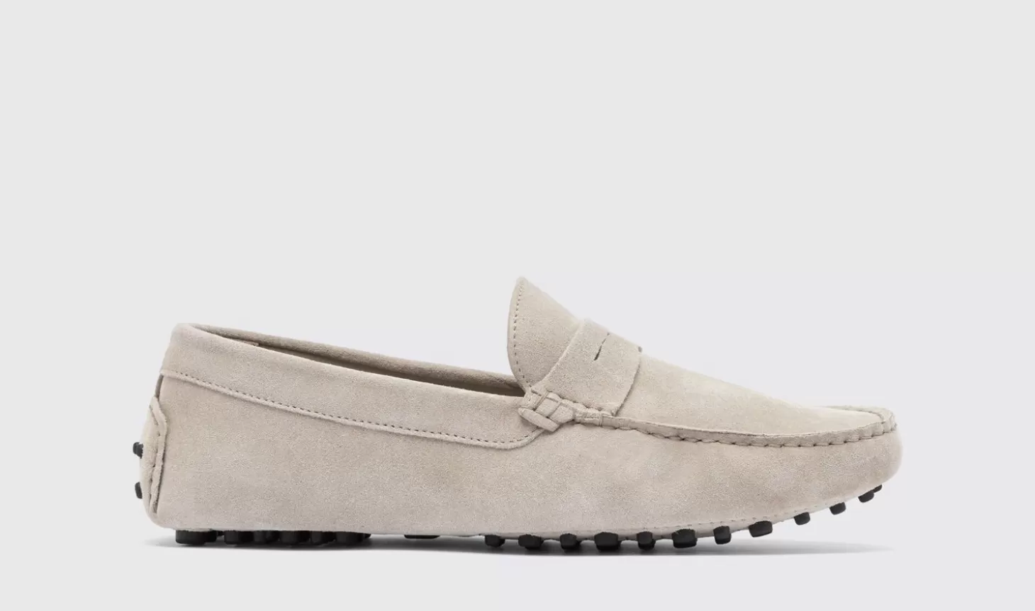 Scarosso Driving Shoes-Michael Sand Suede Sand - Suede