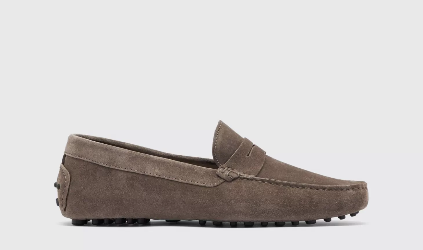 Scarosso Driving Shoes-Michael Taupe Suede Taupe - Suede