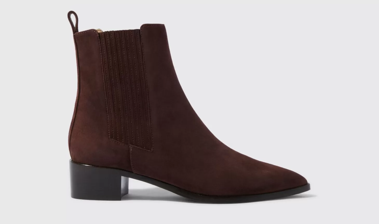 Scarosso Chelsea Boots-Olivia Marrone Scamosciata Brown - Suede