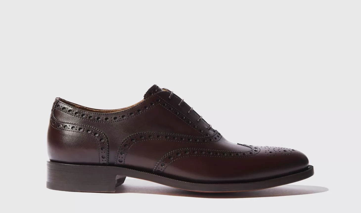 Scarosso Oxfords-Philip Brown Brown Calf