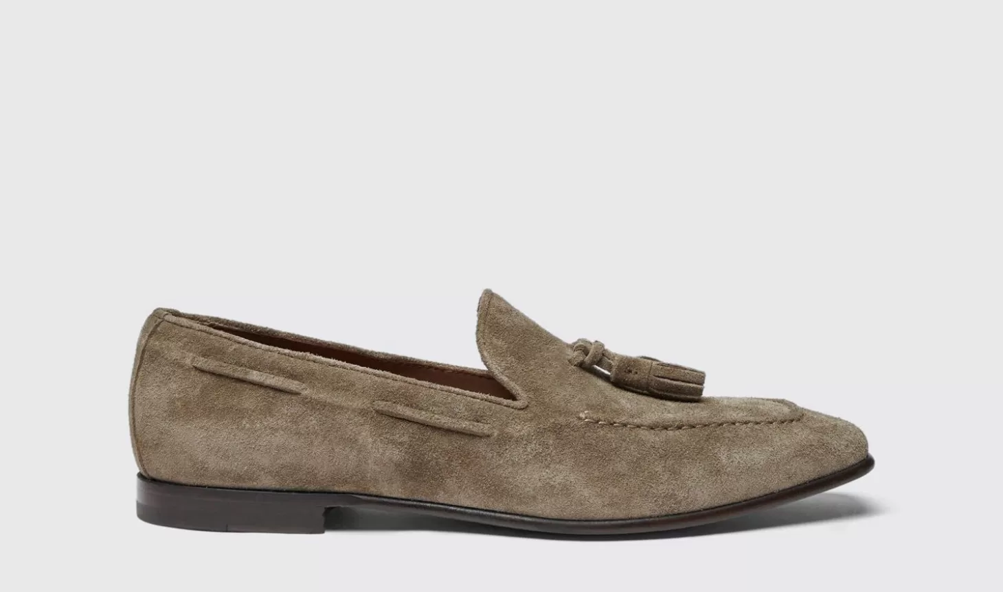 Scarosso Loafers-Rodolfo Taupe Suede Taupe - Suede