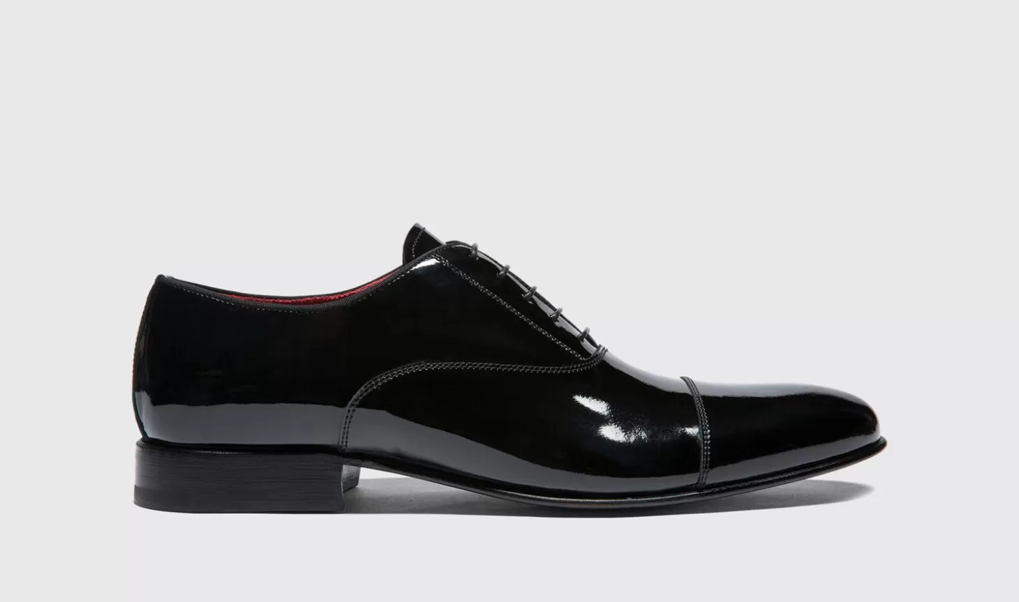 Scarosso Oxfords-Rodrigo Black - Patent