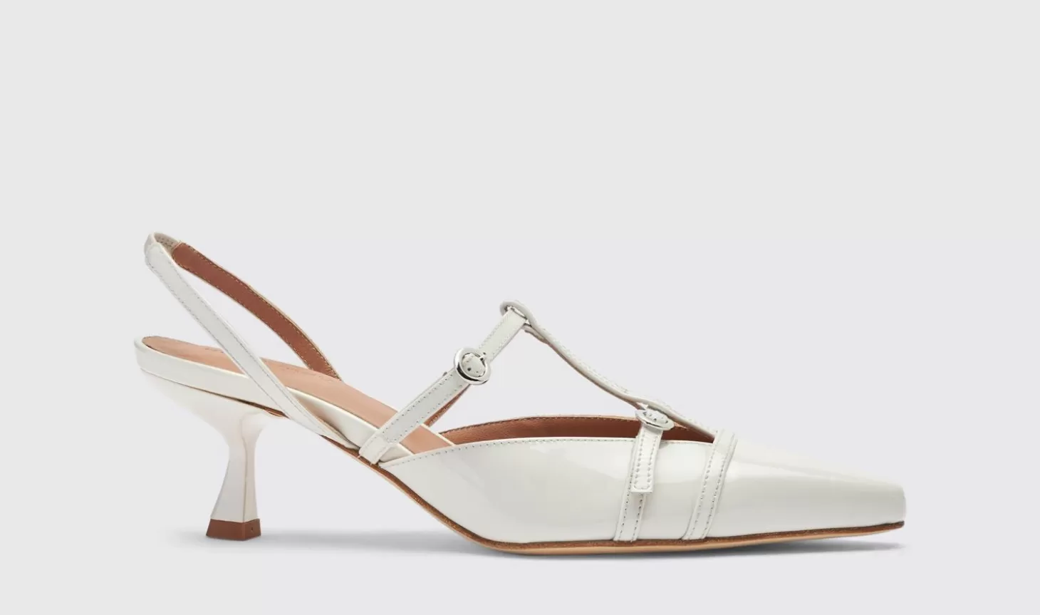 Scarosso High Heels-Selena White Patent White - Patent