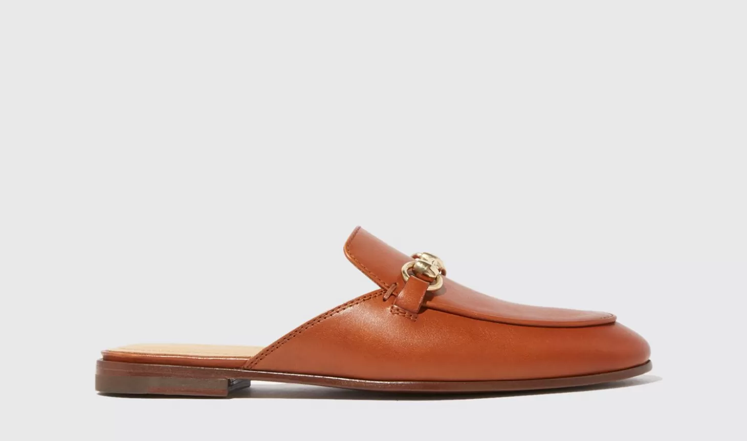 Scarosso Mules-Serena Cognac Cognac - Calf