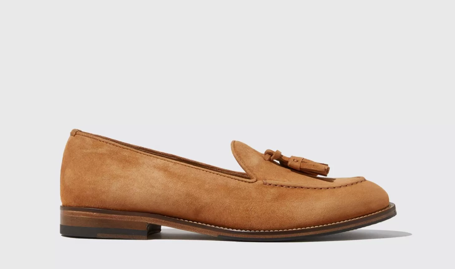 Scarosso Loafers-Sienna Tan Suede Tan - Suede