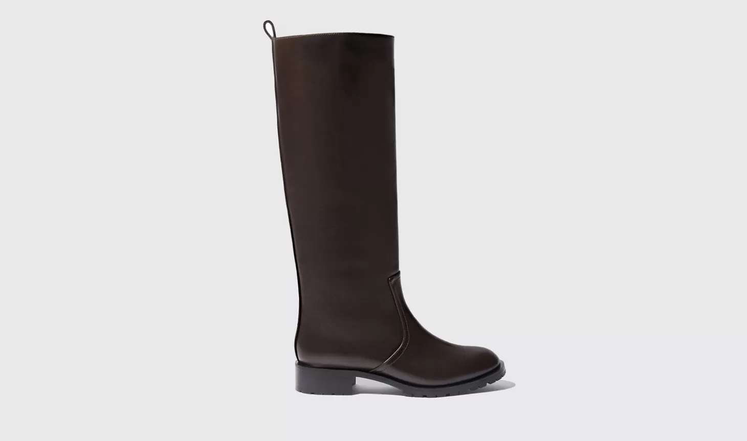 Scarosso Boots-Sofia Brown Brown - Calf