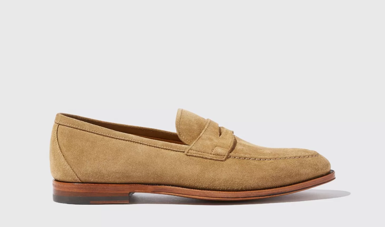 Scarosso Loafers-Stefano Beige Scamosciato Beige - Suede