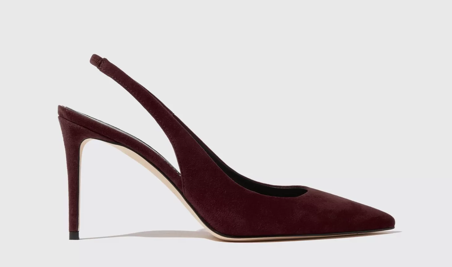 Scarosso High Heels-Sutton Burgundy Suede Burgundy - Suede