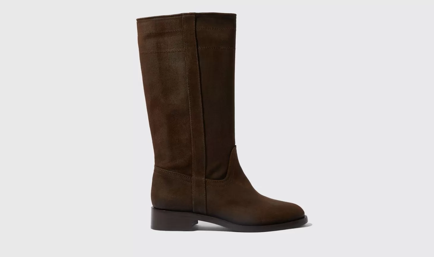 Scarosso Boots-Tess Brown Suede Brown - Suede