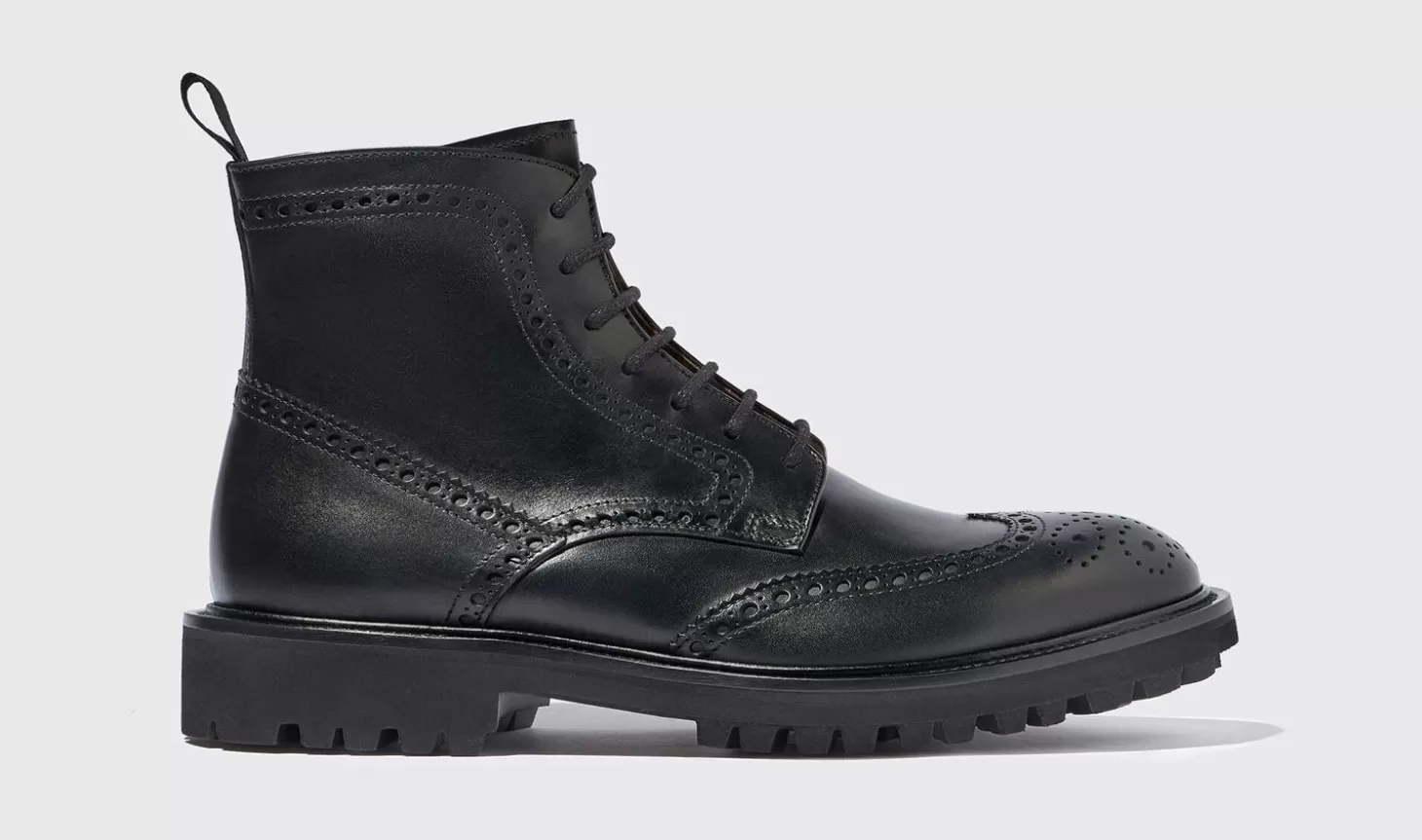 Scarosso Boots-Thomas Black Black - Calf