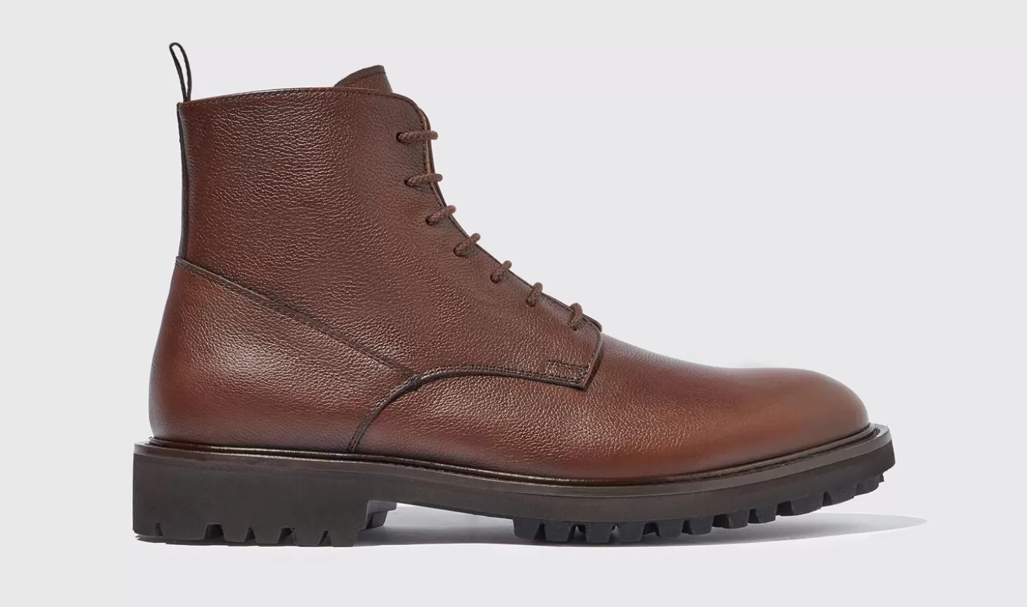 Scarosso Boots-Thomas Brown Grain Brown Grain - Calf