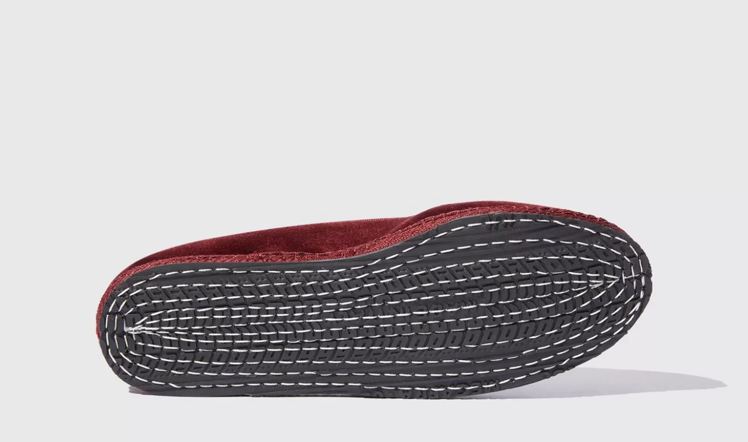 Scarosso Slippers-Valentina Bordeaux Velluto Burgundy - Velvet