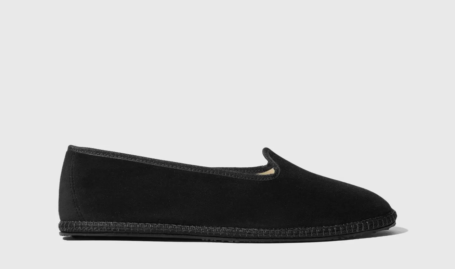 Scarosso Slippers-Valentino Nero Velluto Black - Velvet