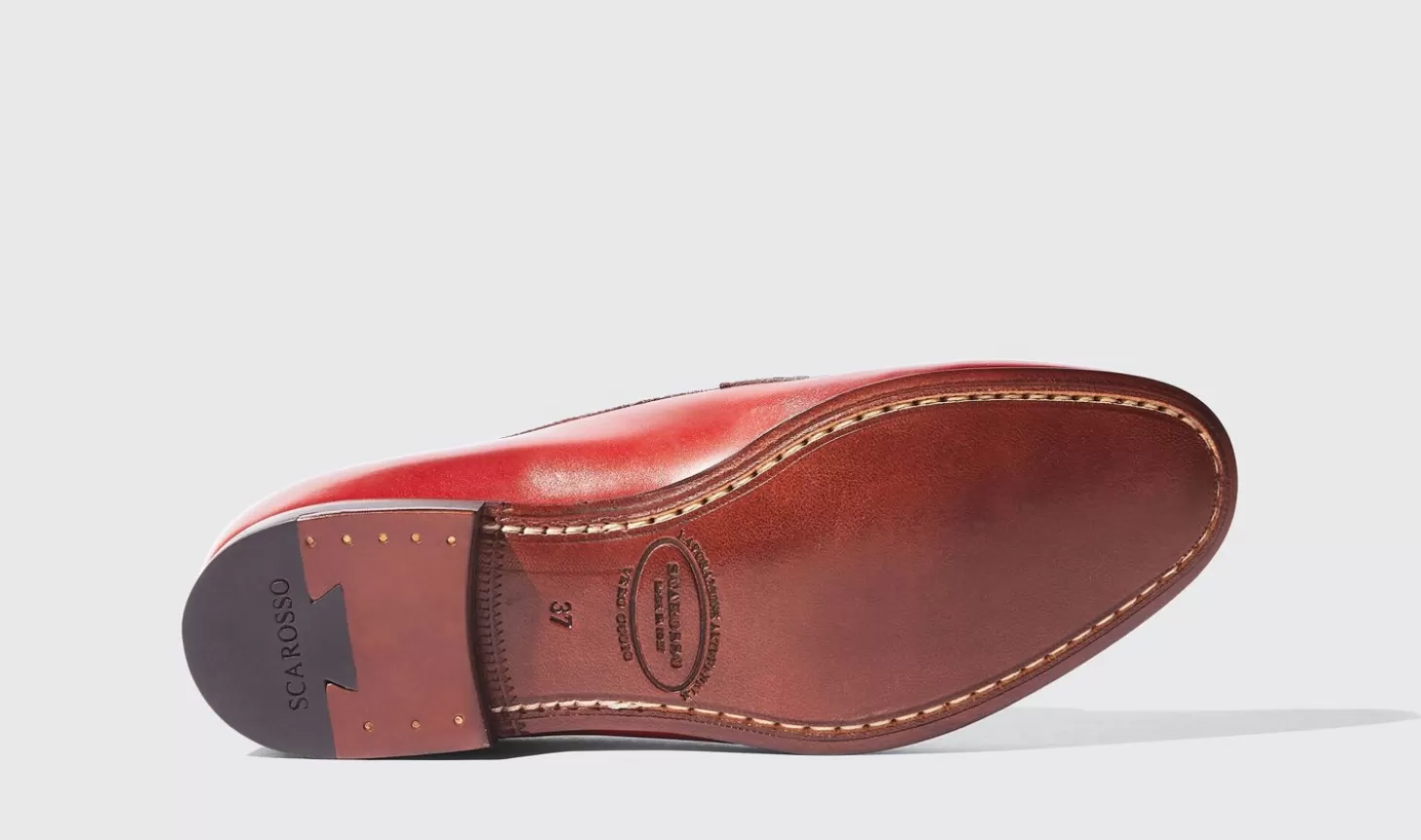 Scarosso Loafers-Valeria Rossa Red - Calf