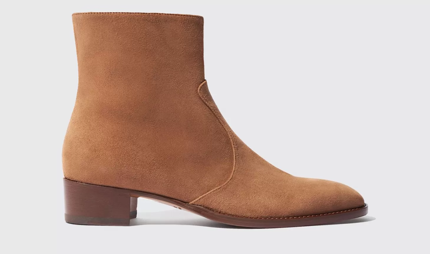 Scarosso Boots-Warren Tan Suede Tan - Suede