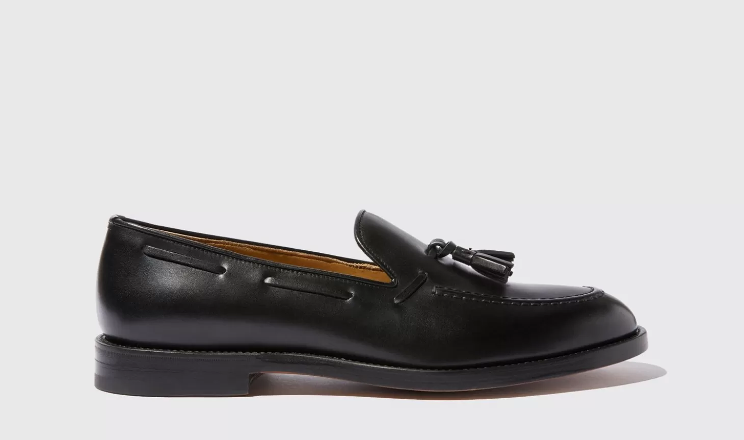 Scarosso Loafers-William Black Black - Calf