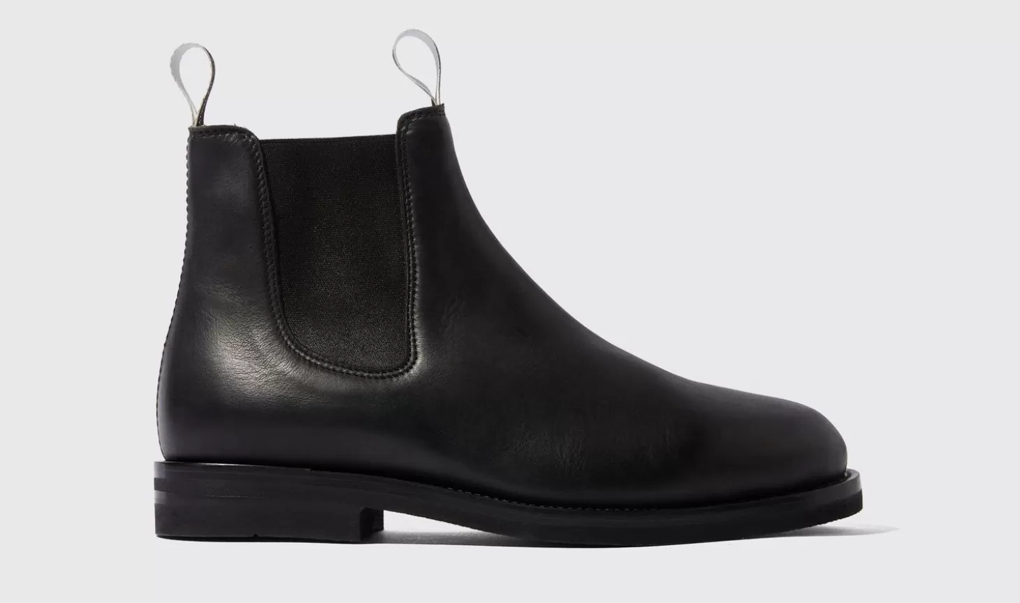 Scarosso Chelsea Boots-William Iii Black Black - Calf