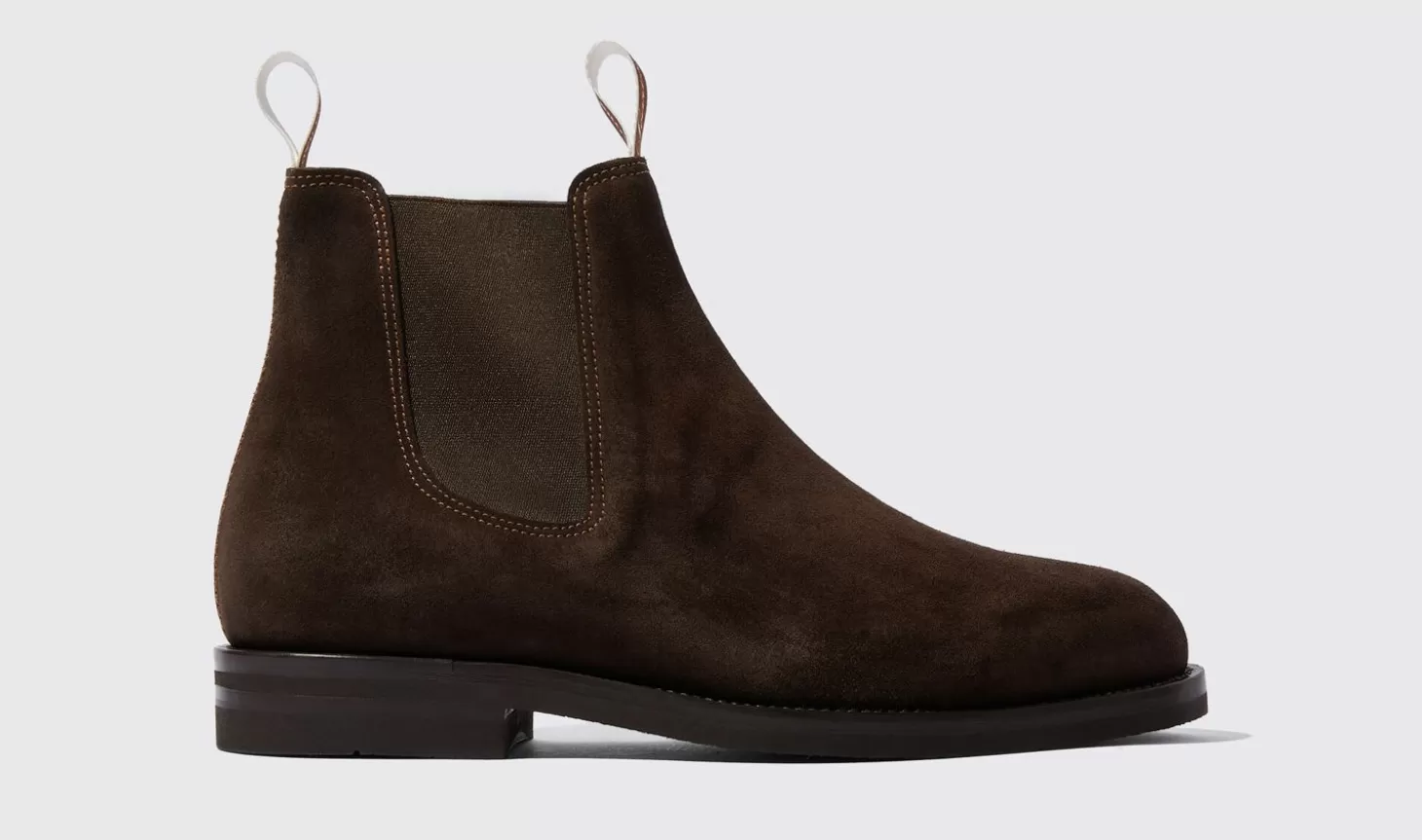 Scarosso Chelsea Boots-William Iii Brown Suede Brown - Suede