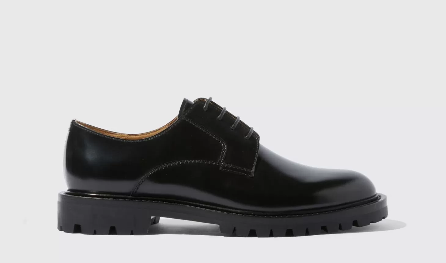 Scarosso Derbies-Wooster Iii Black Black - Brushed Calf